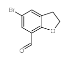 5-bromo-2,3-dihydro-1-benzofuran-7-carbaldehyde