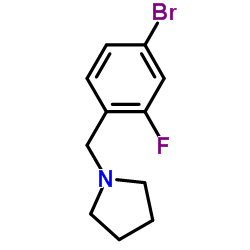 1-(4-Bromo-2-fluorobenzyl)pyrrolidine