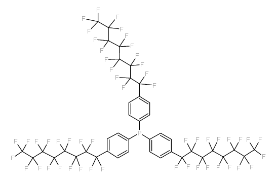 tris[4-(1,1,2,2,3,3,4,4,5,5,6,6,7,7,8,8,8-heptadecafluorooctyl)phenyl]phosphane