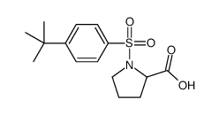 (2S)-1-(4-tert-butylphenyl)sulfonylpyrrolidine-2-carboxylic acid