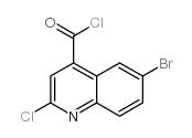 6-bromo-2-chloroquinoline-4-carbonyl chloride