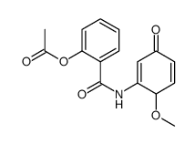 [2-[(6-methoxy-3-oxocyclohexa-1,4-dien-1-yl)carbamoyl]phenyl] acetate CAS:287194-31-4 第1张