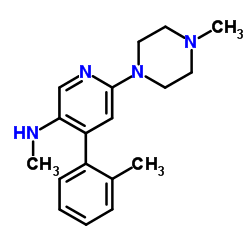 3-PYRIDINAMINE,N-METHYL-4-(2-METHYLPHENYL)-6-(4-METHYL-1-PIPERAZINYL)- CAS:290297-25-5 manufacturer price 第1张