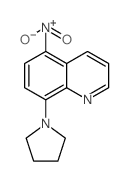 5-nitro-8-pyrrolidin-1-ylquinoline