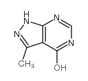 3-methyl-1,2-dihydropyrazolo[3,4-d]pyrimidin-4-one CAS:2942-47-4 第1张