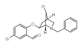 2-[(3-benzyl-7-bromo-3-azabicyclo[2.2.1]heptan-5-yl)oxy]-5-bromobenzaldehyde CAS:295787-41-6 第1张