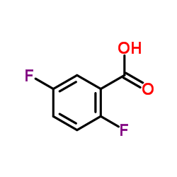 2,5-Difluorobenzoic Acid Cas:2991-28-8 第1张