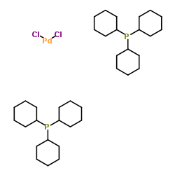 Dichlorobis(tricyclohexylphosphine)palladium(II) Cas:29934-17-6 第1张