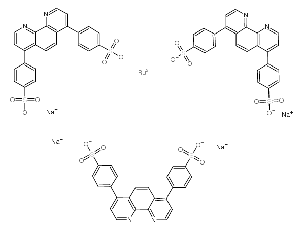 tetrasodium,4-(1,10-phenanthrolin-4-yl)benzenesulfonate,ruthenium(2+)