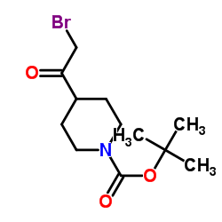 tert-butyl 4-(2-bromoacetyl)piperidine-1-carboxylate