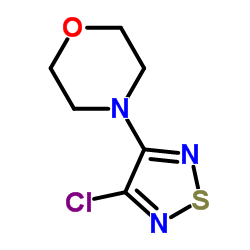 3-chloro-4-morpholino-1,2,5-thiadiazole Cas:30165-96-9 第1张