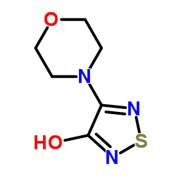 4-morpholino-1,2,5-thiadiazol-3-ol CAS:30165-97-0 第1张