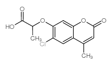 2-[(6-Chloro-4-methyl-2-oxo-2H-chromen-7-yl)oxy]-propanoic acid