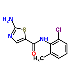 2-Amino-N-(2-chloro-6-methylphenyl)thiazole-5-carboxamide Cas:302964-24-5 第1张