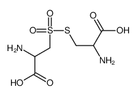 2-Amino-3-{[(2-amino-2-carboxyethyl)sulfanyl]sulfonyl}propanoic a cid (non-preferred name) CAS:30452-69-8 第1张