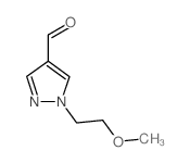 1-(2-methoxyethyl)pyrazole-4-carbaldehyde