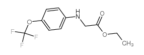 ethyl 2-[4-(trifluoromethoxy)anilino]acetate