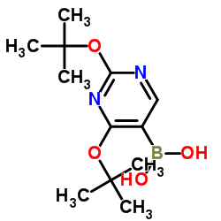 (2,4-Di-tert-butoxypyrimidin-5-yl)boronic acid CAS:306935-93-3 第1张