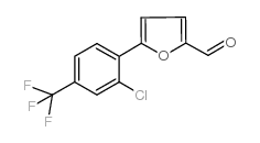 5-[2-chloro-4-(trifluoromethyl)phenyl]furan-2-carbaldehyde