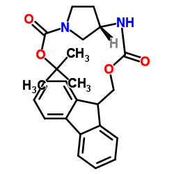 tert-butyl (3S)-3-(9H-fluoren-9-ylmethoxycarbonylamino)pyrrolidine-1-carboxylate