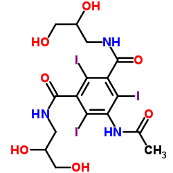 5-(Acetamido)-N,N'-bis(2,3-dihydroxypropyl)-2,4,6-triiodo-1,3-benzenedicarboxamide Cas:31127-80-7 第1张