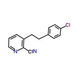 3-[2-(4-Chlorophenyl)ethyl]-2-pyridinecarbonitrile