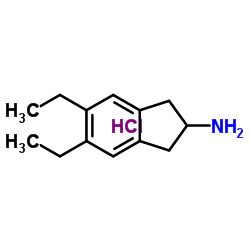 5,6-Diethyl-2,3-dihydro-1H-inden-2-amine Hydrochloride Cas:312753-53-0 第1张