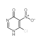 6-chloro-5-nitro-1H-pyrimidin-4-one CAS:3137-56-2 第1张