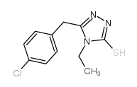 3-[(4-chlorophenyl)methyl]-4-ethyl-1H-1,2,4-triazole-5-thione