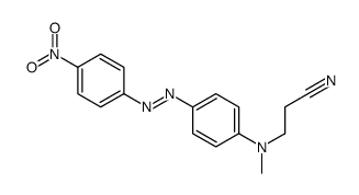 3-[N-methyl-4-[(4-nitrophenyl)diazenyl]anilino]propanenitrile CAS:31464-38-7 第1张