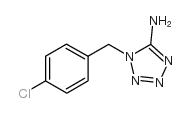 1-[(4-chlorophenyl)methyl]tetrazol-5-amine