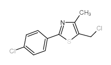 5-(Chloromethyl)-2-(4-chlorophenyl)-4-methyl-1,3-thiazole