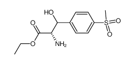 3-(4-(methylsulfonyl)phenyl)serine ethyl ester