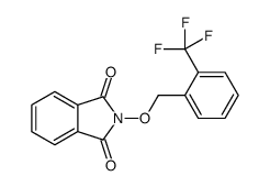 2-[[2-(trifluoromethyl)phenyl]methoxy]isoindole-1,3-dione