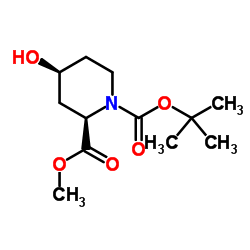 (2R,4S)-N-Boc-4-hydroxypiperidine-2-carboxylic acid methyl ester