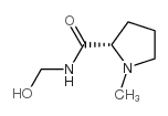 2-Pyrrolidinecarboxamide,N-(hydroxymethyl)-1-methyl-,(2S)-(9CI)