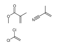 1,1-dichloroethene,methyl 2-methylprop-2-enoate,2-methylprop-2-enenitrile