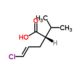 (2S,4E)-5-Chloro-2-isopropyl-4-pentenoic acid