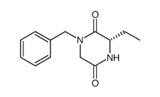 (3S)-3-ethyl-1-(phenylmethyl)-2,5-piperazinedione