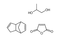 furan-2,5-dione compound with propane-1,2-diol and 3a,4,7,7a-tetrahydro-1H-4,7-methanoindene (1:1:1)