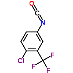 4-Chloro-3-(trifluoromethyl)phenyl Isocyanate CAS:327-78-6 第1张