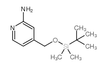 4-(tert-Butyl-dimethyl-silanyloxymethyl)-pyridin-2-ylamine