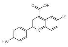 6-bromo-2-(4-methylphenyl)quinoline-4-carboxylic acid