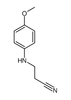 3-(4-methoxyanilino)propanenitrile