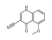 5-methoxy-4-oxo-1H-quinoline-3-carbonitrile