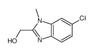 (6-chloro-1-methylbenzimidazol-2-yl)methanol CAS:331949-55-4 第1张