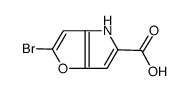 2-bromo-4H-furo[2,3-d]pyrrole-5-carboxylic acid