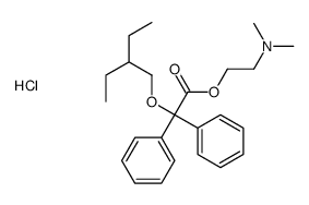 2-(dimethylamino)ethyl 2-(2-ethylbutoxy)-2,2-diphenylacetate,hydrochloride