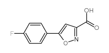 5-(4-Fluoro-phenyl)-isoxazole-3-carboxylic acid