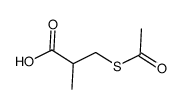 3-Acetylthio-2-methylpropanoic acid